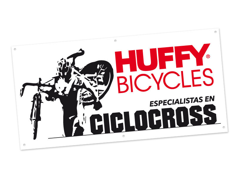 Pancarta Publicidad BICI Ciclocross 2x1 - Huffy