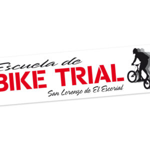 Pancarta Publicidad BICI Trial 0,80x3m - Escuela Bike Trial